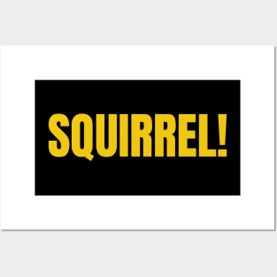 Squirrel! Posters and Art